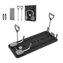 Pilates Board Foldable Reformer Multi Functional Exercise Trainer Black