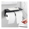 Double Toilet Paper Holder Rack Bathroom Tissue Roll Holder Storage