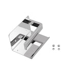 Chrome Toilet Paper Holder Rack Phone Shelf Storage Wall Mounted
