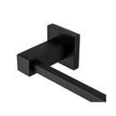 250Mm Towel Holder Rack Rail Bar Square Black Stainless Steel