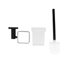 Toilet Brush Holder Set Toilet Bowl Cleaning Brush Holder