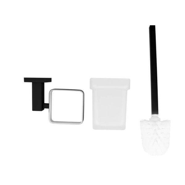 Toilet Brush Holder Set Toilet Bowl Cleaning Brush Holder