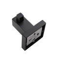 Bathroom Robe Hook Towel Holder Hanger Hook Stainless Steel Black