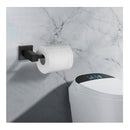 Black Bathroom Paper Hook Towel Tissue Holder Stainless Steel