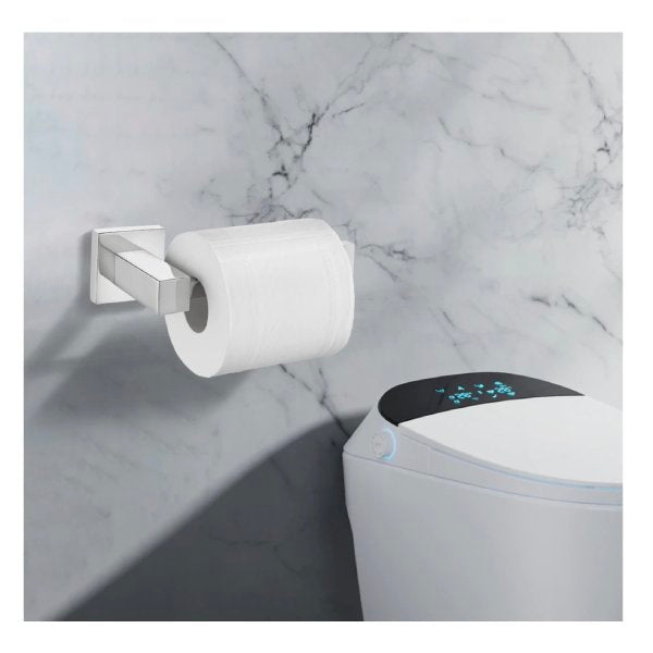 Chrome Bathroom Paper Hook Towel Tissue Holder Stainless Steel