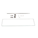 500Mm Glass Shelf Bathroom Shower Stainless Steel Wall Storage
