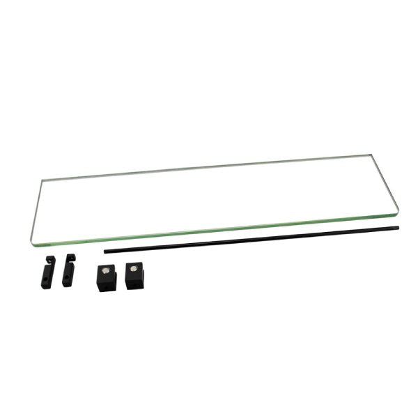 500Mm Glass Shelf Bathroom Shower Stainless Steel Wall Storage Holder