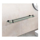 500Mm Glass Shelf Bathroom Shower Stainless Steel Wall Storage Holder