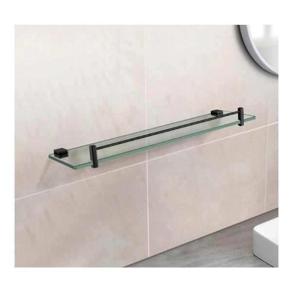 500Mm Glass Shelf Bathroom Shower Stainless Steel Wall Storage Holder