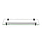 500Mm Glass Shelf Bathroom Shower Stainless Steel Wall Storage Holder