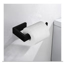 Toilet Roll Holder Tissue Paper Rolls Stainless Steel Black