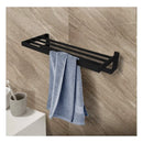 600Mm Towel Rack With Shelf Holder Stainless Steel