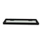 Shower Wall Storage Glass Shelf Rack Bathroom Shelf Holder Black