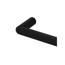 600mm Single Towel Rail Towel Holder Rack Bath Towel Bar Black