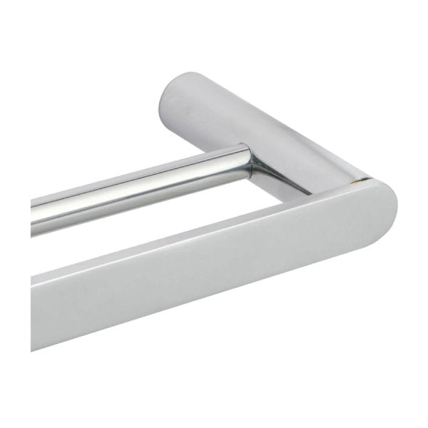 Double Towel Rack 800Mm Chrome Stainless Steel Bathroom Towel Rail