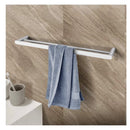Double Towel Rack 800Mm Chrome Stainless Steel Bathroom Towel Rail