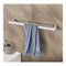 Luxury 600Mm Double Towel Rack Bathroom Towel Rail Chrome