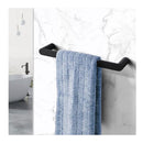 300Mm Bathroom Tower Bar Towel Rail Holder Stainless Steel Black
