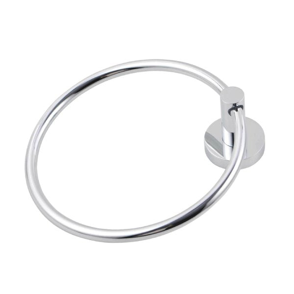 Bathroom Hand Towel Ring Holder Hanger Wall Mounted Round 304Ss Chrome