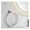 Bathroom Hand Towel Ring Holder Hanger Wall Mounted Round 304Ss Chrome