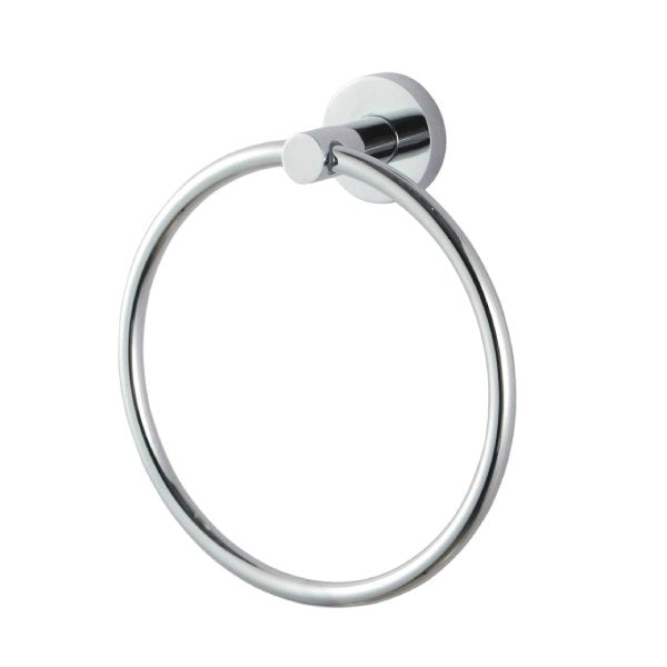 Bathroom Hand Towel Ring Holder Hanger Wall Mounted Round 304Ss Chrome