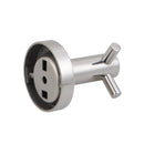 Towel Hooks Rack Stainless Steel Robe Towel Hanger Round Double Hooks