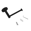 Toilet Roll Holder Paper Tissue Rack Stainless Steel Black