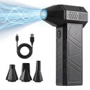 Electric Air Duster 7H Long Runtime Mini Blower for Keyboard PC Cleaning