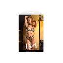 Vibes Boujee Bralette And Panty Gold