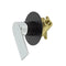 Prato Wall Mounted Bath And Shower Mixer Luxury Matte Black Chrome