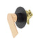Prato Wall Mounted Bath and Shower Mixer Luxury Matte Black Rose Gold