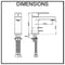 Prato Bathroom Single Lever Basin Mixer Tap Luxury Chrome