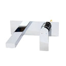 Prato Wall Mounted Mixer and Spout Luxury Chrome