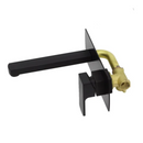 Terrus Single Lever Mixer and Spout Wall Mounted Matte Black