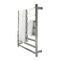Ezy Fit Heated Towel Rail Flat Tube Dual Wired W900Mm X H920Mm Polish
