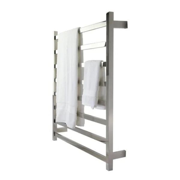 Ezy Fit Heated Towel Rail Flat Tube Dual Wired W900Mm X H920Mm Polish