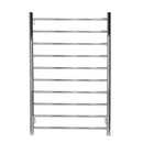Ezy Fit Heated Towel Rail Round Tube Dual Wired W600Mm X H920Mm Nickel