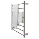 Ezy Fit Heated Towel Rail Round Tube Dual Wired W900Mm X H920Mm Polish