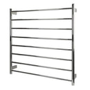 Ezy Fit Heated Towel Rail Round Tube Dual Wired W900Mm X H920Mm Polish