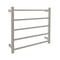 Fit Heated Towel Rail Square Tube Dual Wired W750mm X H700mm Polish