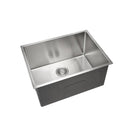 Stainless Steel Kitchen And Laundry Sink 600Mm Single Bowl Deep Top
