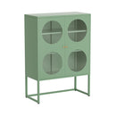 Buffet Sideboard Metal Cabinet - Ella Green