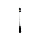 Traditional Outdoor Post Light Black