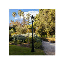 Traditional Outdoor Post Light Black