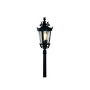 Traditional Outdoor Post Light Black