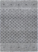 Zephyr Arc Grey Cotton Rug