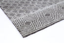 Zephyr Arc Grey Cotton Rug