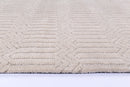 Velvet Arc Cream Cotton Rug