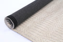 Velvet Arc Cream Cotton Rug