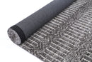 Sunset Arc Grey Cotton Rug